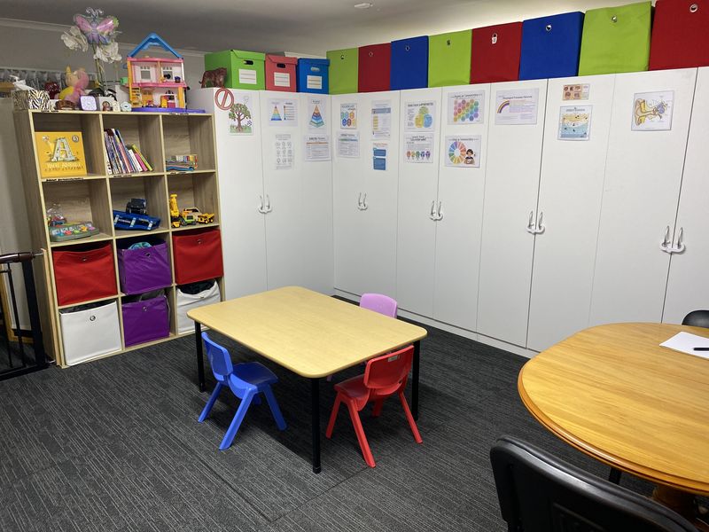 The therapy room